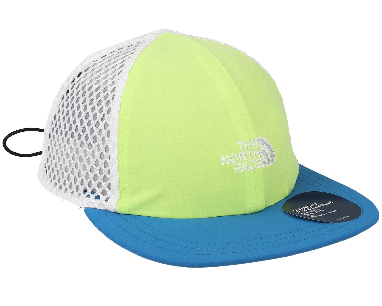 Runner Mesh Cap Neon Green/White/Blue Trucker - The North Face 6 Runner Mesh Cap Neon Green/White/Blue Trucker - The North Face - Image 4