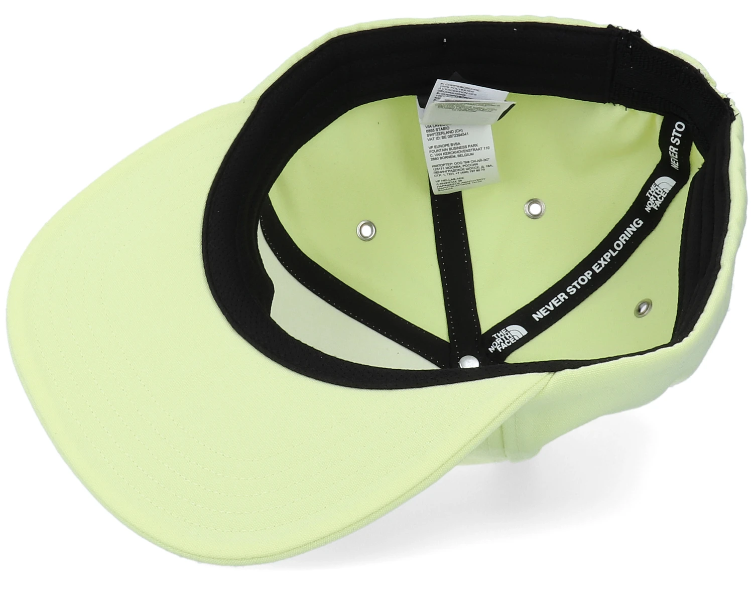 Vannagon Ballcap Pale Lime Yellow Fitted - The North Face 6 Vannagon Ballcap Pale Lime Yellow Fitted - The North Face - Image 4