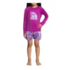 Toddler Girls' The North Face Ampibious Sun Long Sleeve Shirt And Shorts Set -Sportswear Store 19600978021