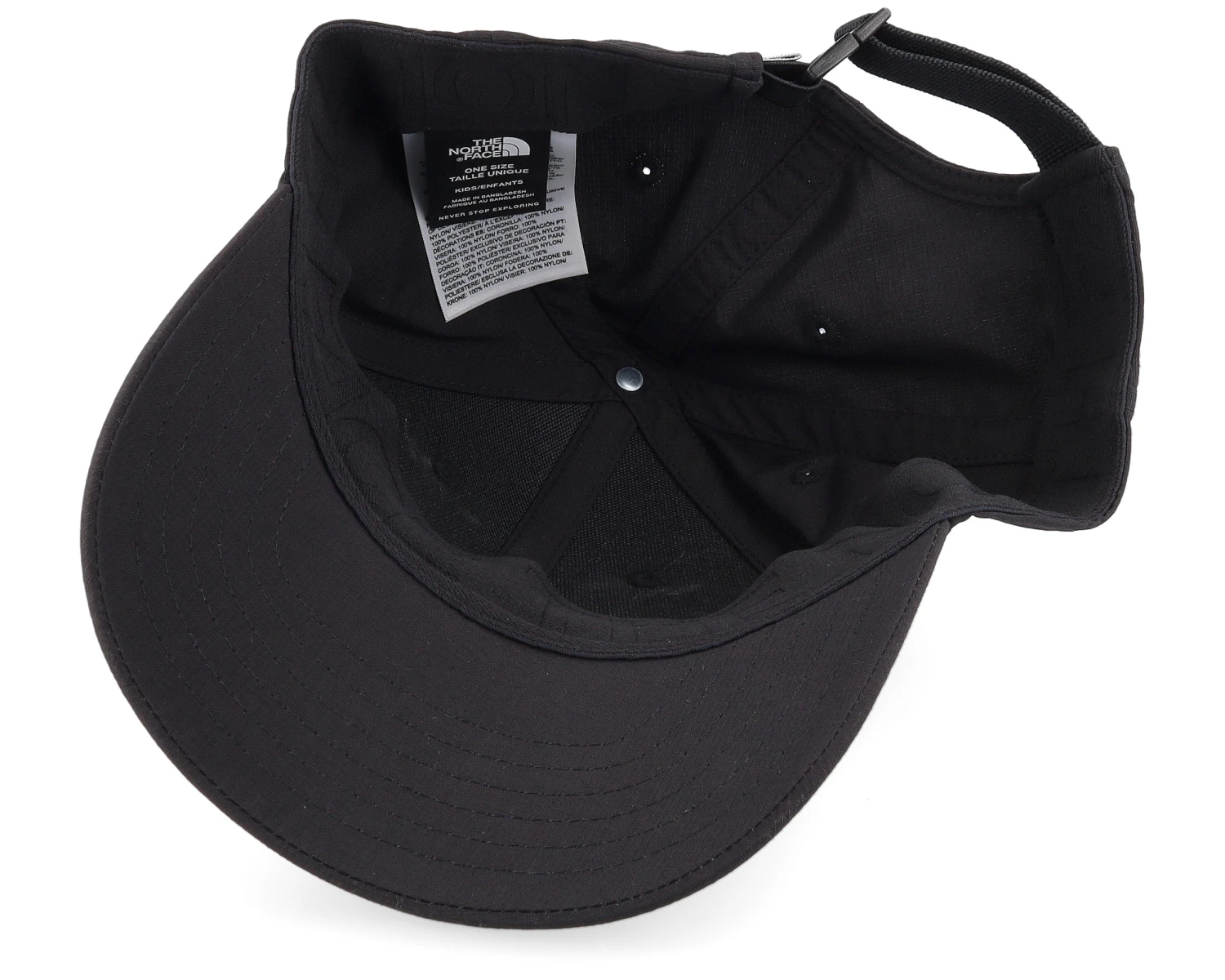 Kids 66 Tech Ballcap Black/White Dad Cap - The North Face 7 Kids 66 Tech Ballcap Black/White Dad Cap - The North Face - Image 5