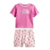 The North Face Baby Girls' Summer T-Shirt And Shorts Set 2 The North Face Baby Girls' Summer T-Shirt And Shorts Set -Sportswear Store 19601162359