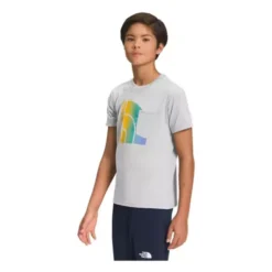 Boys' The North Face Short Sleeve Tri-Blend Graphic Tee -Sportswear Store 19624864733 1