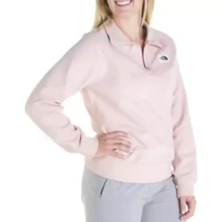 Women's The North Face Heritage Patch 1/4 Zip Pullover -Sportswear Store 19624969896 1