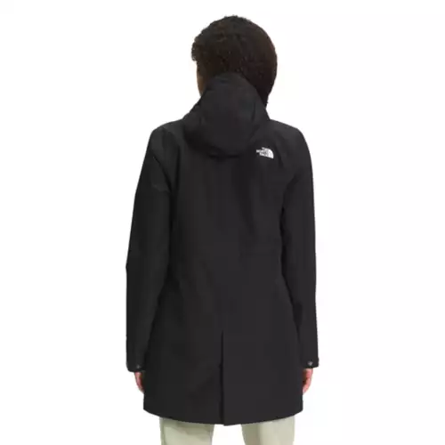 Women's The North Face Woodmont Long Rain Jacket 4 Women's The North Face Woodmont Long Rain Jacket - Image 2
