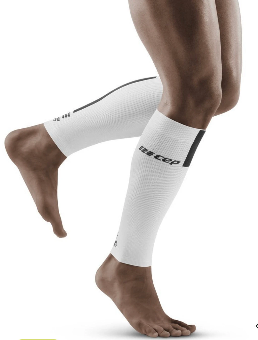 CEP Men Compression Calf Sleeves 3.0 (White) 3 CEP Men Compression Calf Sleeves 3.0 (White)